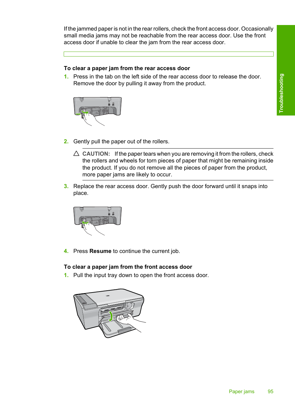 HP Deskjet F4240 All-in-One Printer User Manual | Page 98 / 227