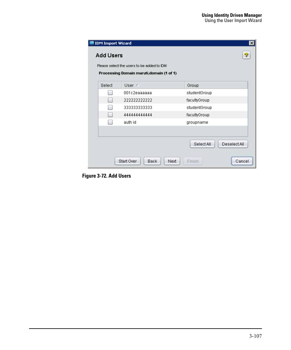 HP Identity Driven Manager Software Series User Manual | Page 171 / 230