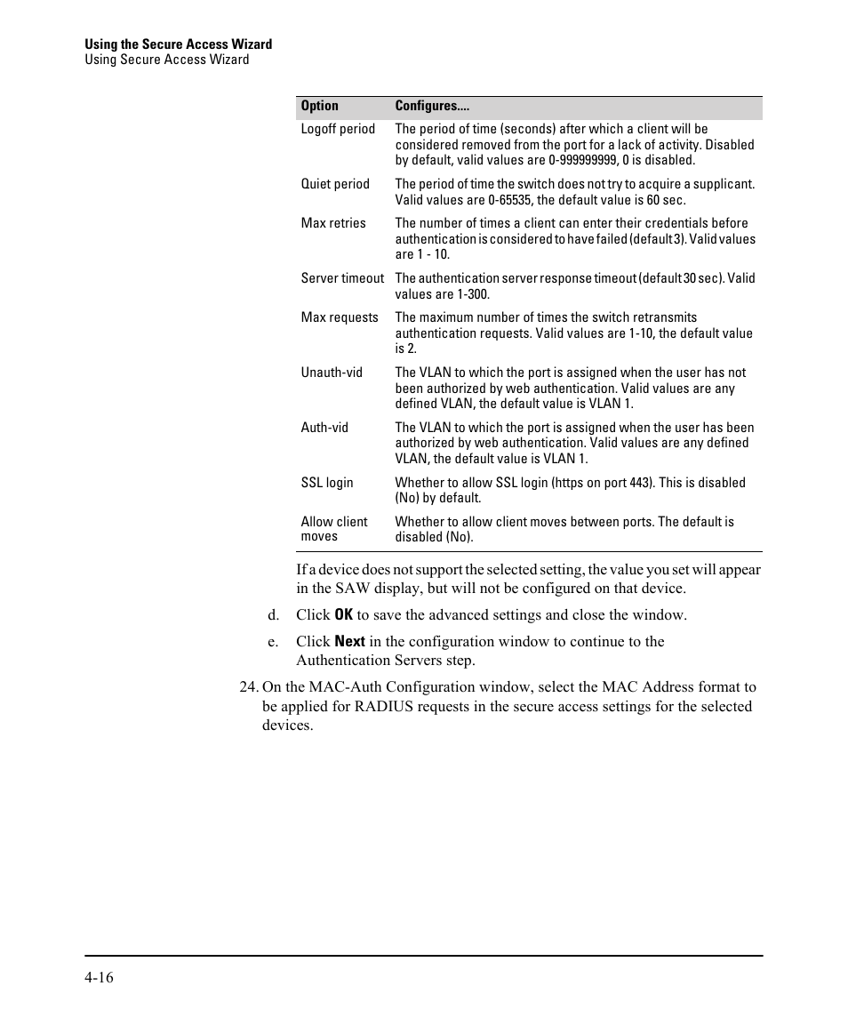 HP Identity Driven Manager Software Series User Manual | Page 194 / 230