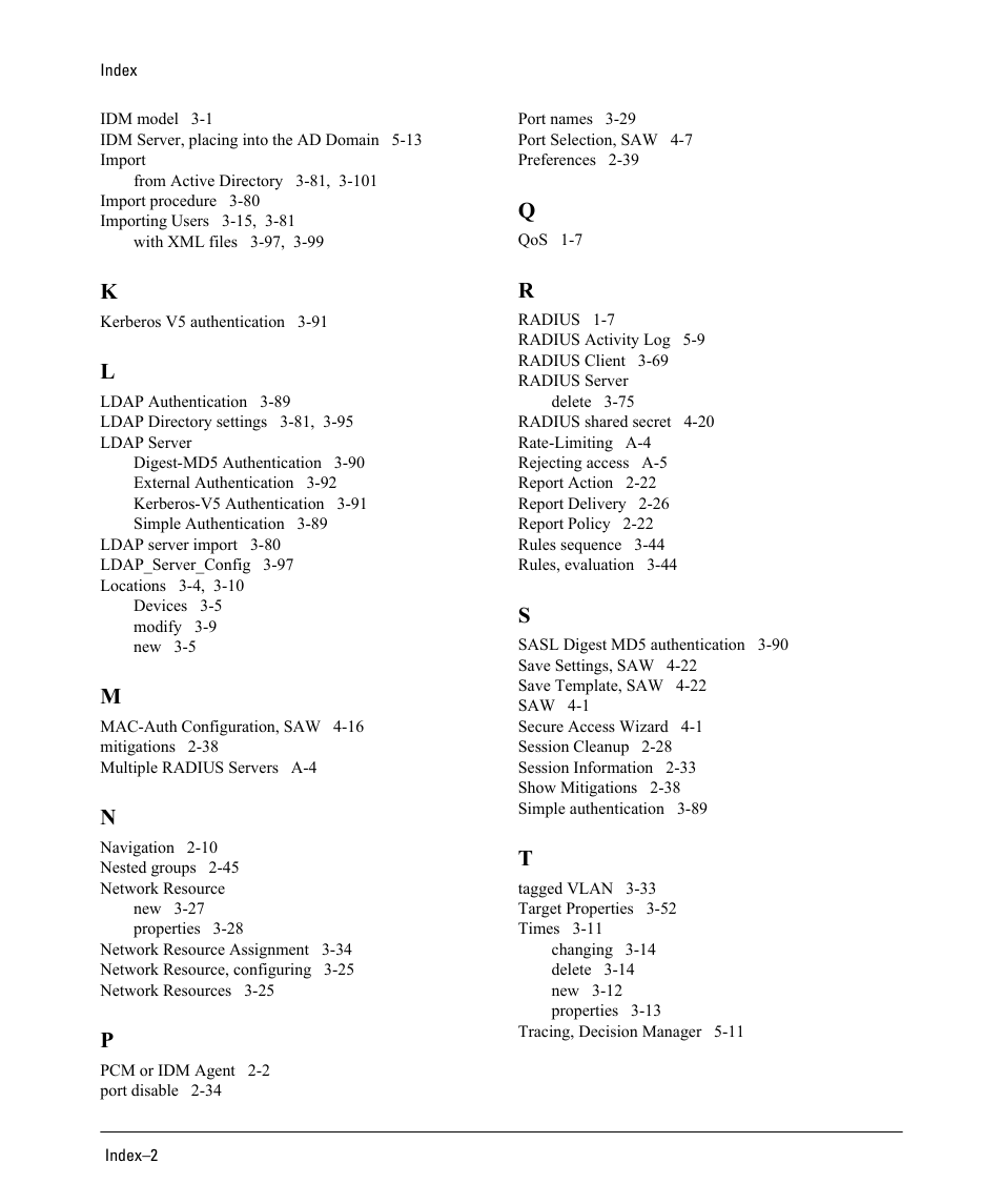 HP Identity Driven Manager Software Series User Manual | Page 226 / 230