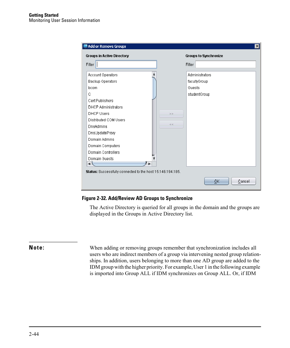 HP Identity Driven Manager Software Series User Manual | Page 60 / 230