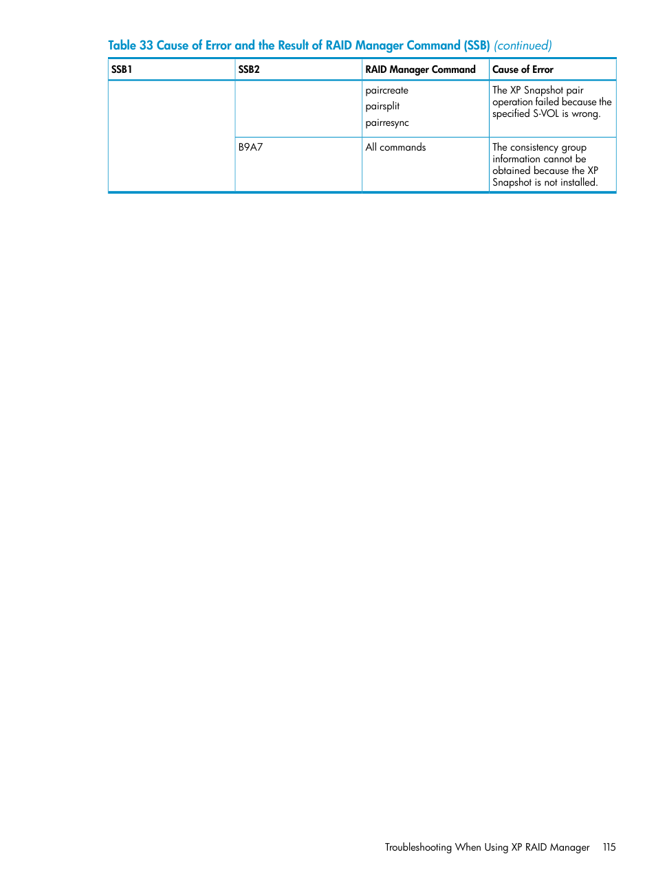 HP StorageWorks XP Remote Web Console Software User Manual | Page 115 / 122