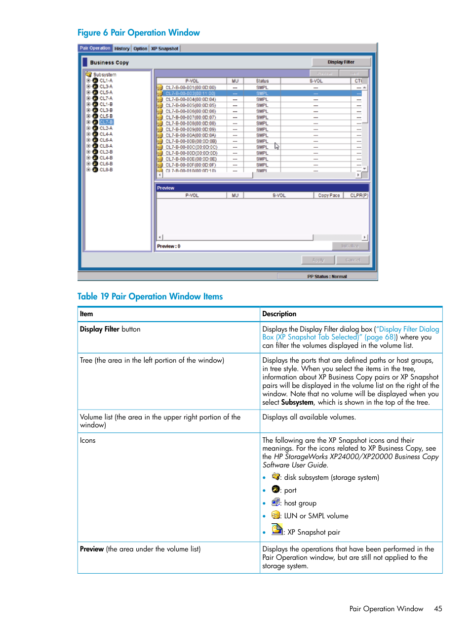 HP StorageWorks XP Remote Web Console Software User Manual | Page 45 / 122
