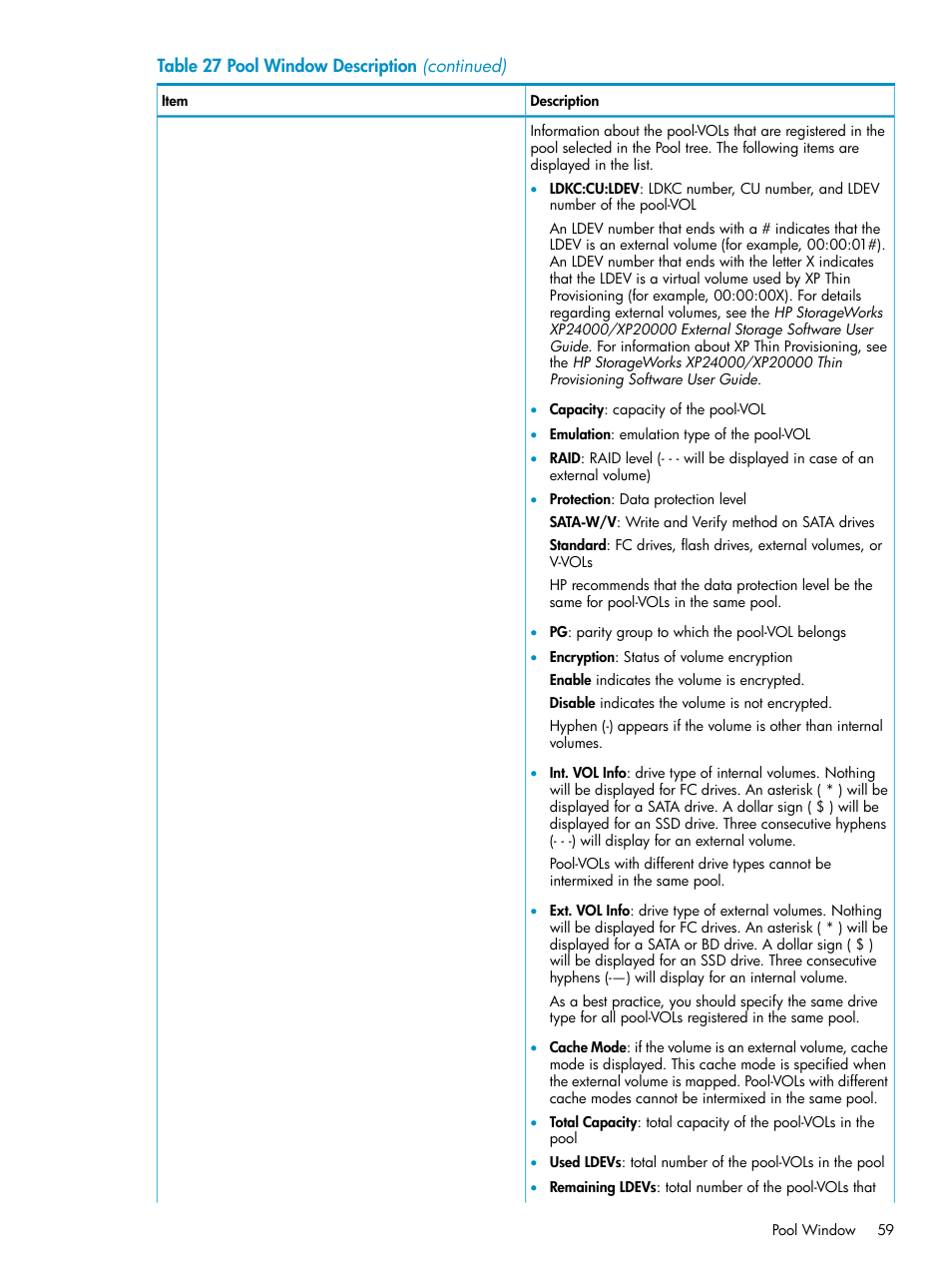 HP StorageWorks XP Remote Web Console Software User Manual | Page 59 / 122