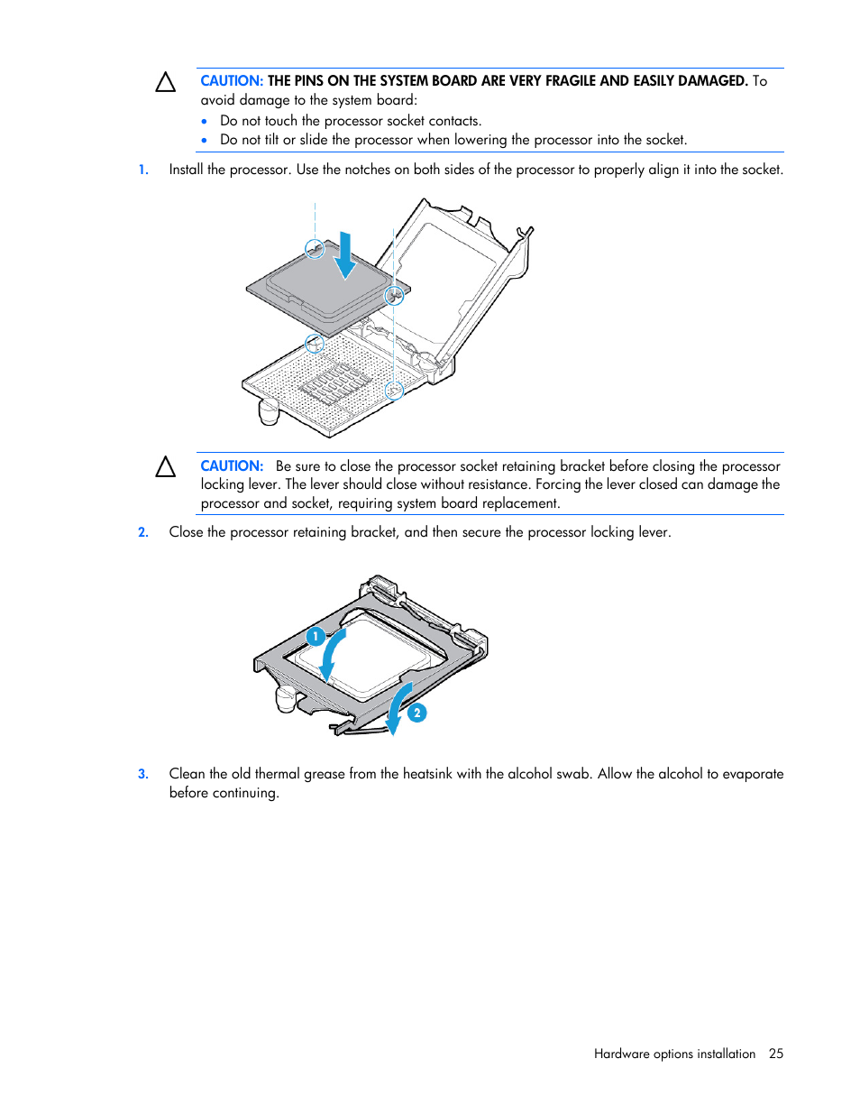 HP ProLiant XL220a Gen8 v2-Server User Manual | Page 25 / 74