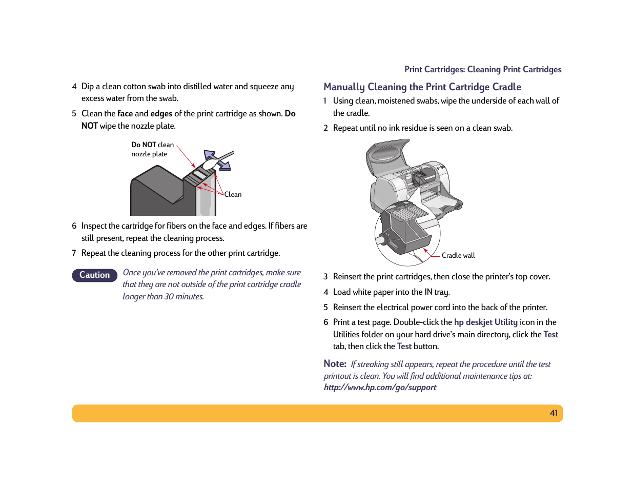 HP Deskjet 990cxi Printer User Manual | Page 41 / 85