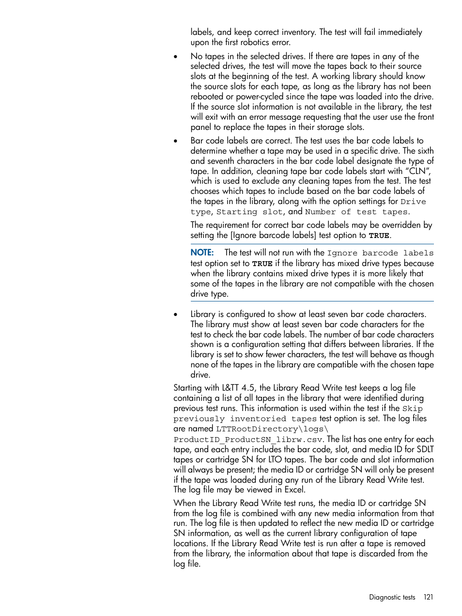 HP StoreEver TapeAssure Software User Manual | Page 121 / 213