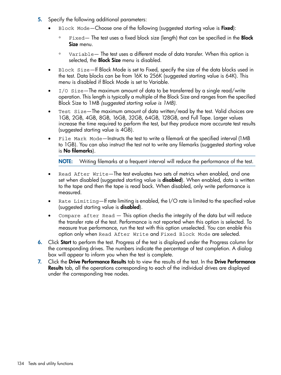 HP StoreEver TapeAssure Software User Manual | Page 134 / 213