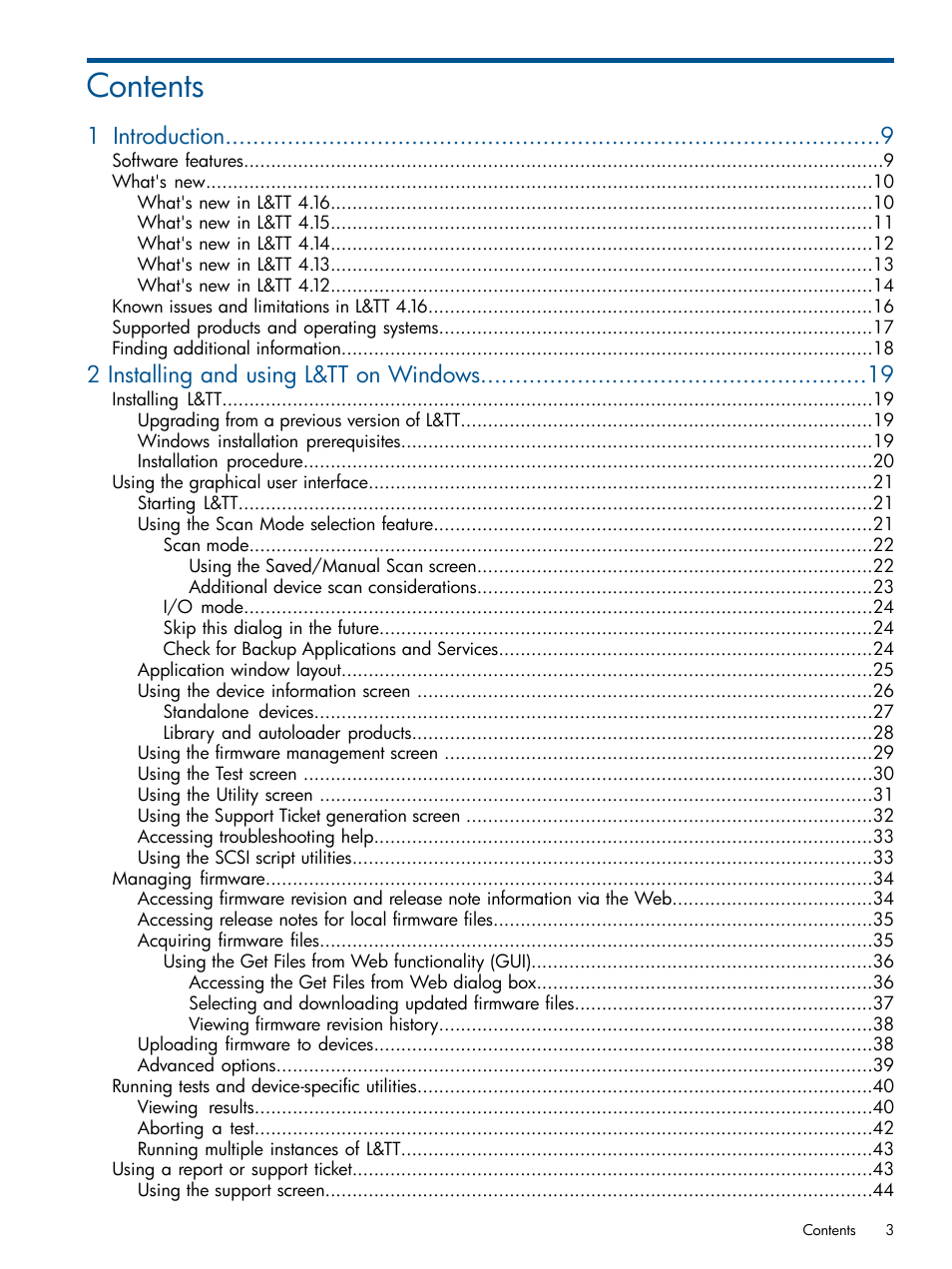 HP StoreEver TapeAssure Software User Manual | Page 3 / 213