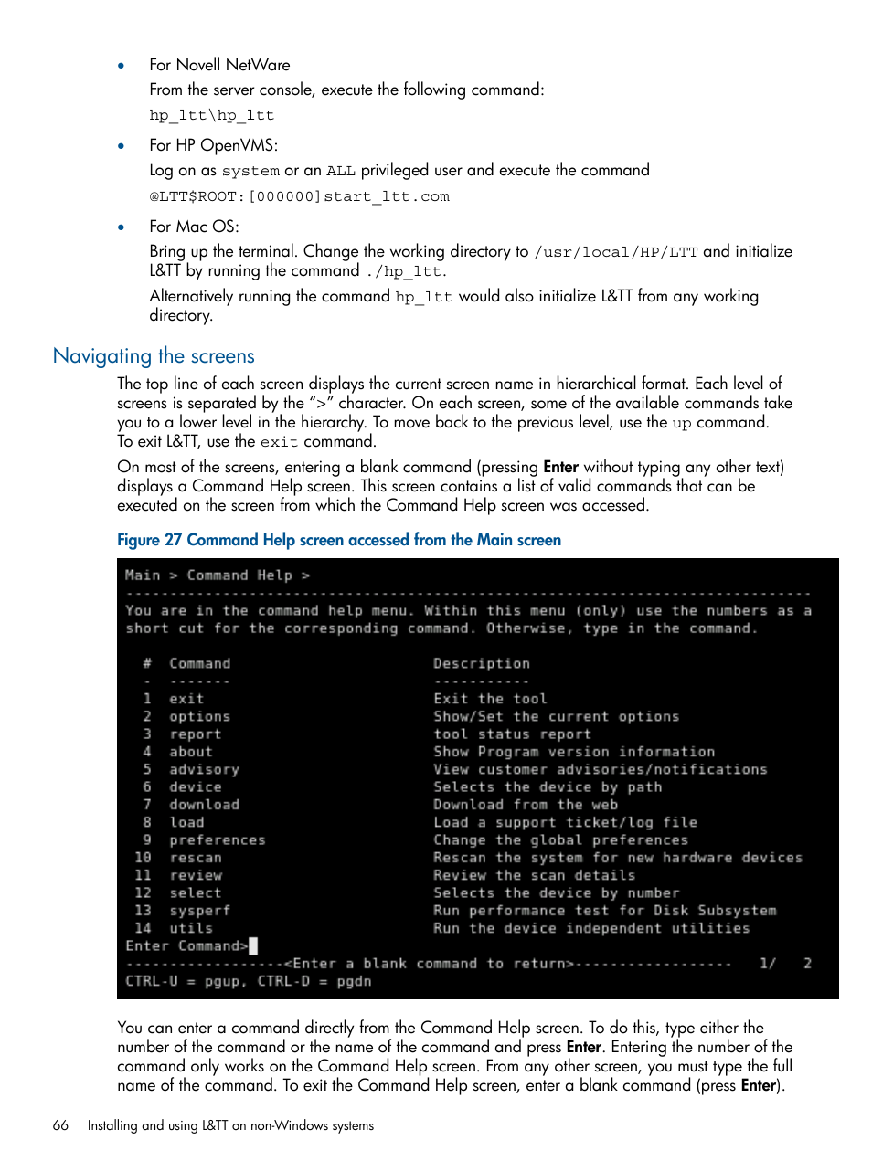 Navigating the screens | HP StoreEver TapeAssure Software User Manual | Page 66 / 213