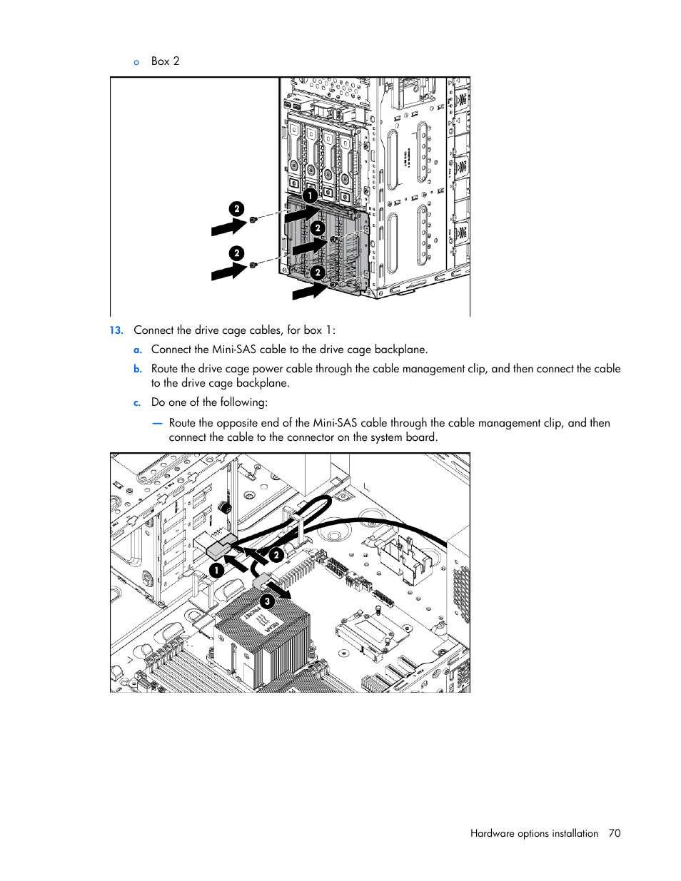 HP ProLiant ML350e Gen8 v2-Server User Manual | Page 70 / 129