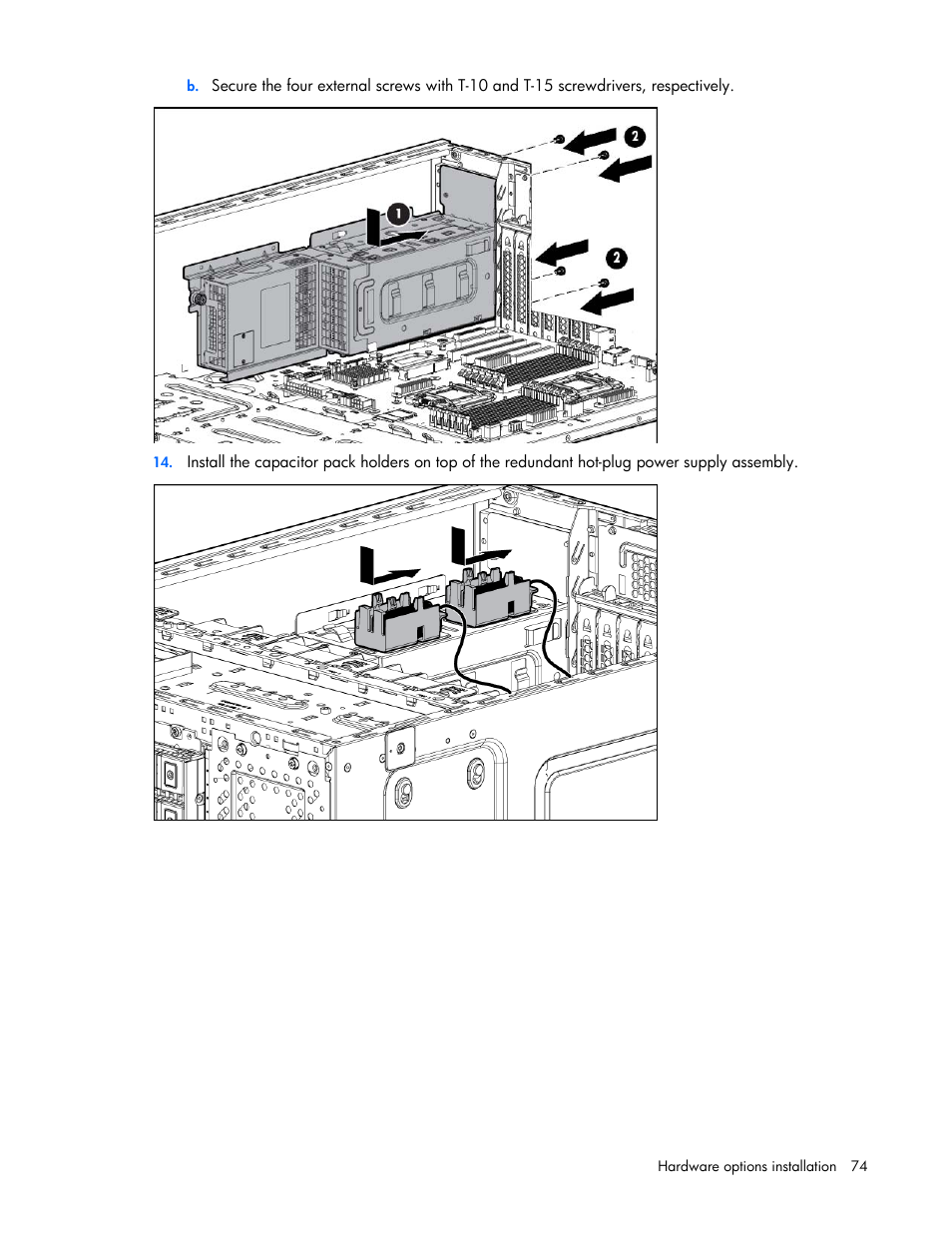 HP ProLiant ML350e Gen8 v2-Server User Manual | Page 74 / 129