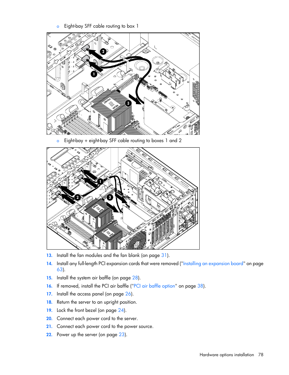 HP ProLiant ML350e Gen8 v2-Server User Manual | Page 78 / 129