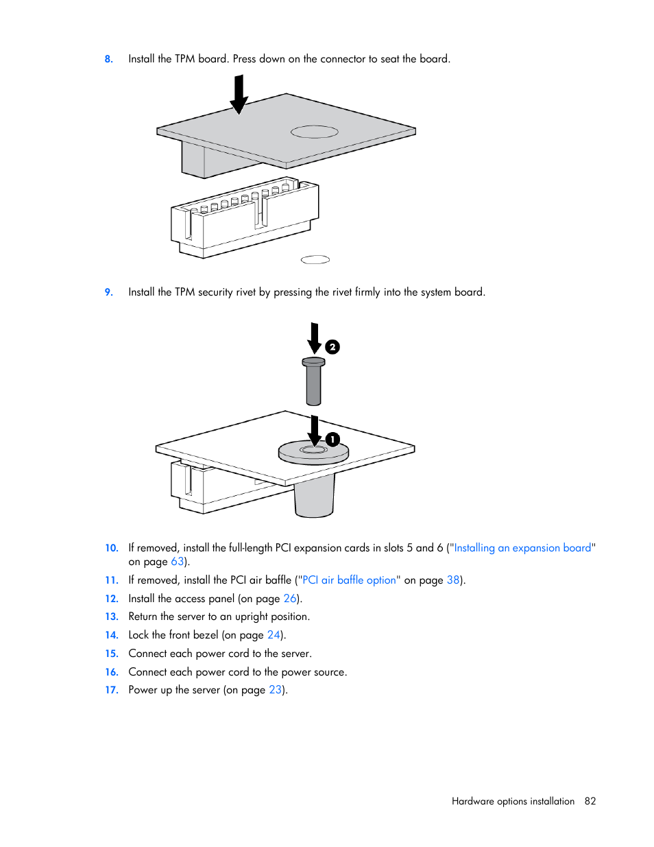 HP ProLiant ML350e Gen8 v2-Server User Manual | Page 82 / 129