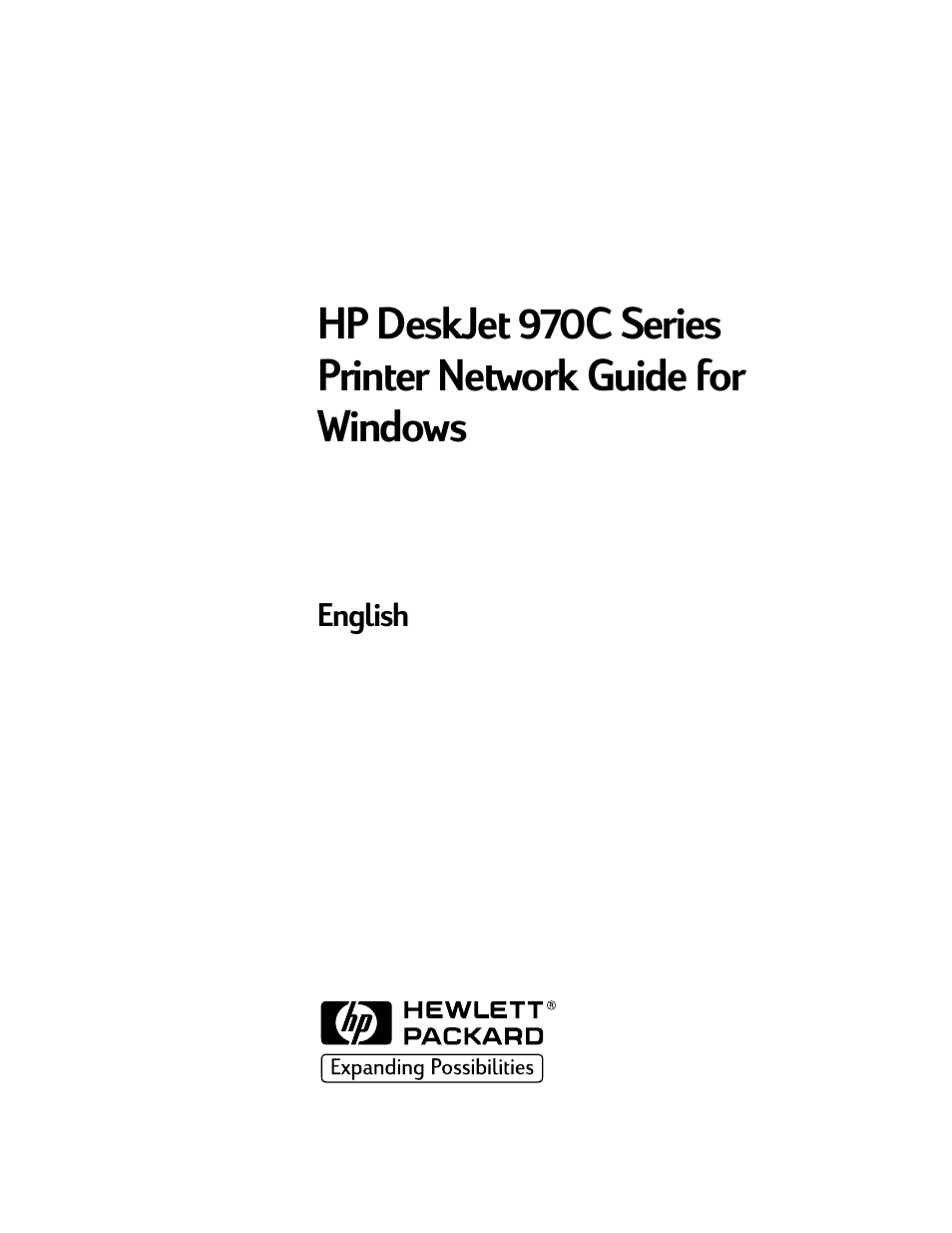 HP Deskjet 970cxi Printer User Manual | 24 pages