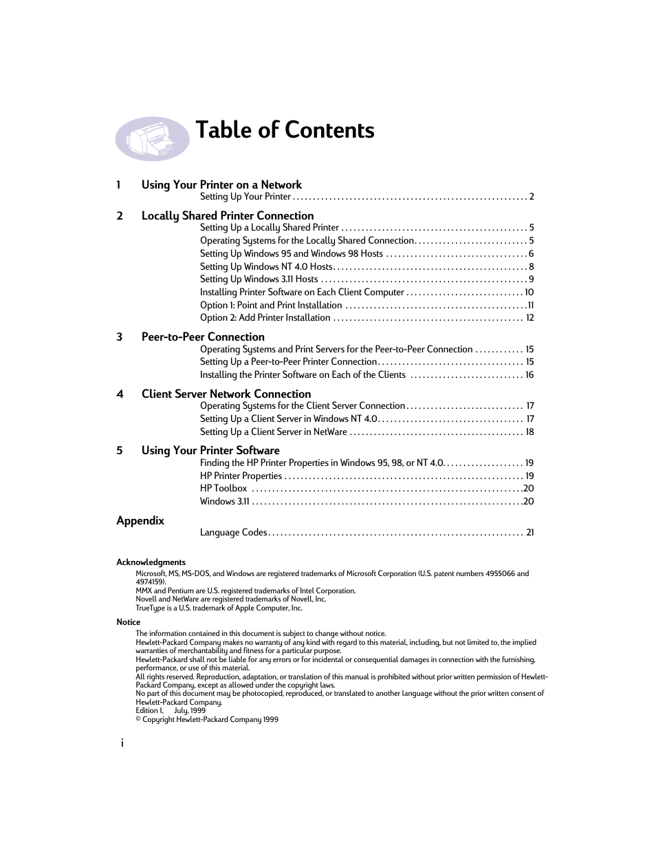 HP Deskjet 970cxi Printer User Manual | Page 2 / 24