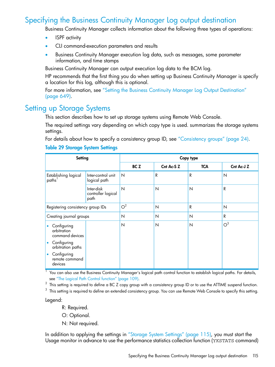 Setting up storage systems | HP XP P9500 Storage User Manual | Page 115 / 701