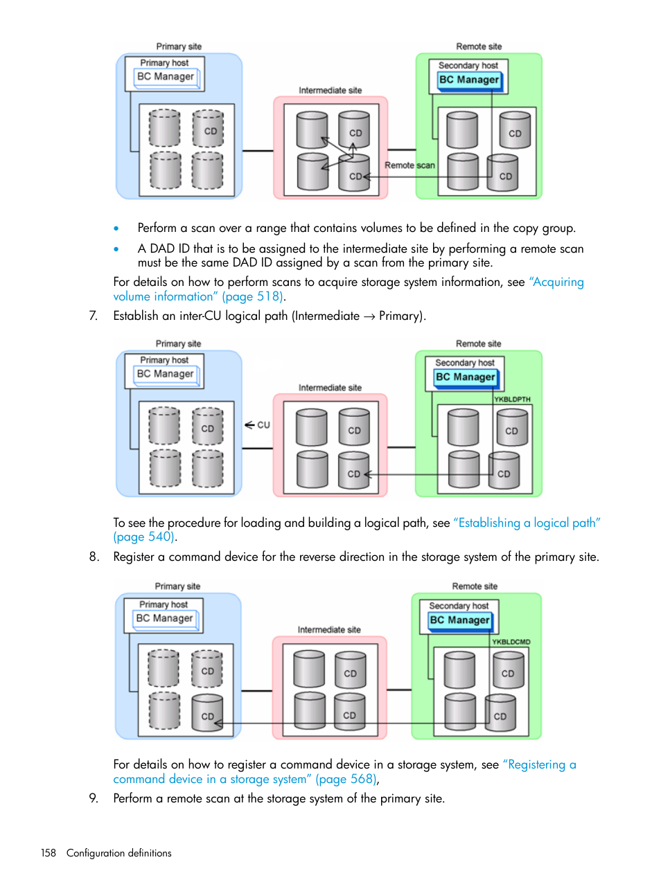 HP XP P9500 Storage User Manual | Page 158 / 701