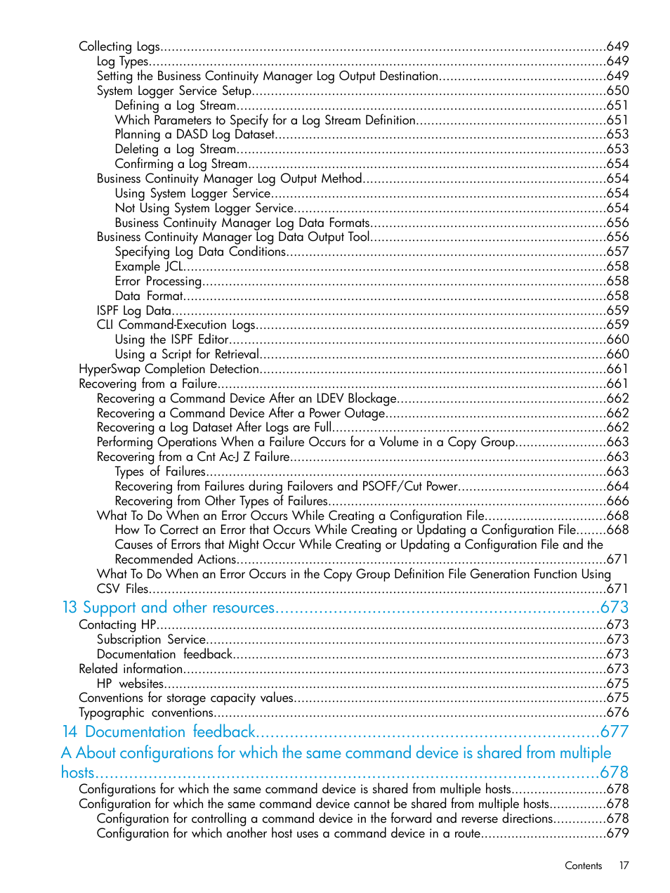 13 support and other resources | HP XP P9500 Storage User Manual | Page 17 / 701