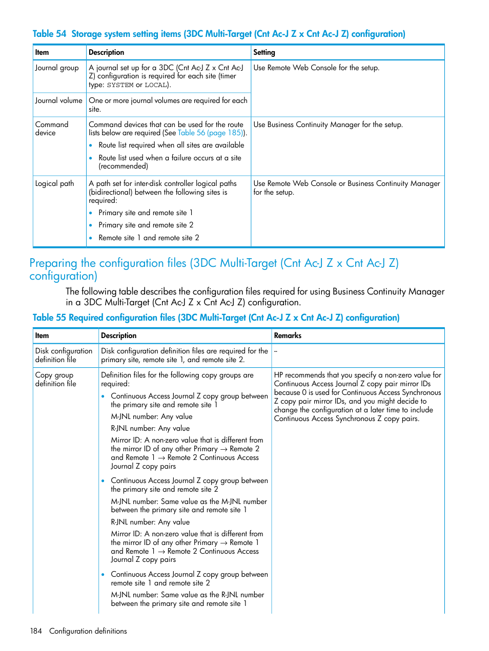 HP XP P9500 Storage User Manual | Page 184 / 701