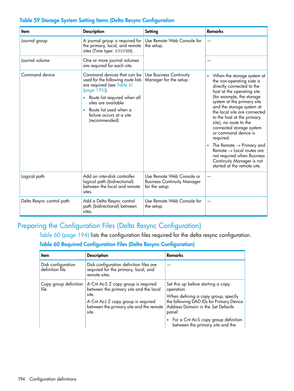 HP XP P9500 Storage User Manual | Page 194 / 701