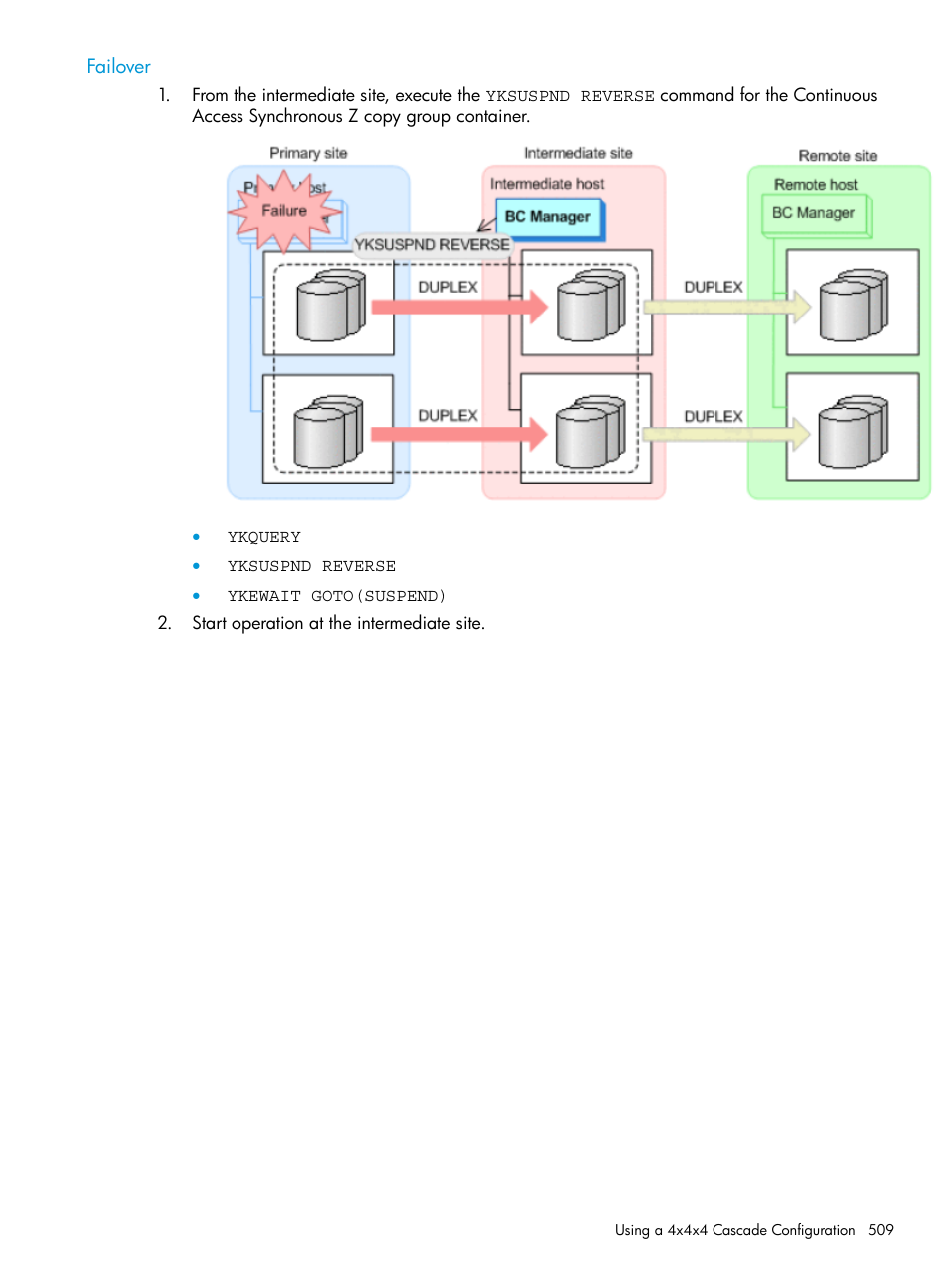 Failover | HP XP P9500 Storage User Manual | Page 509 / 701