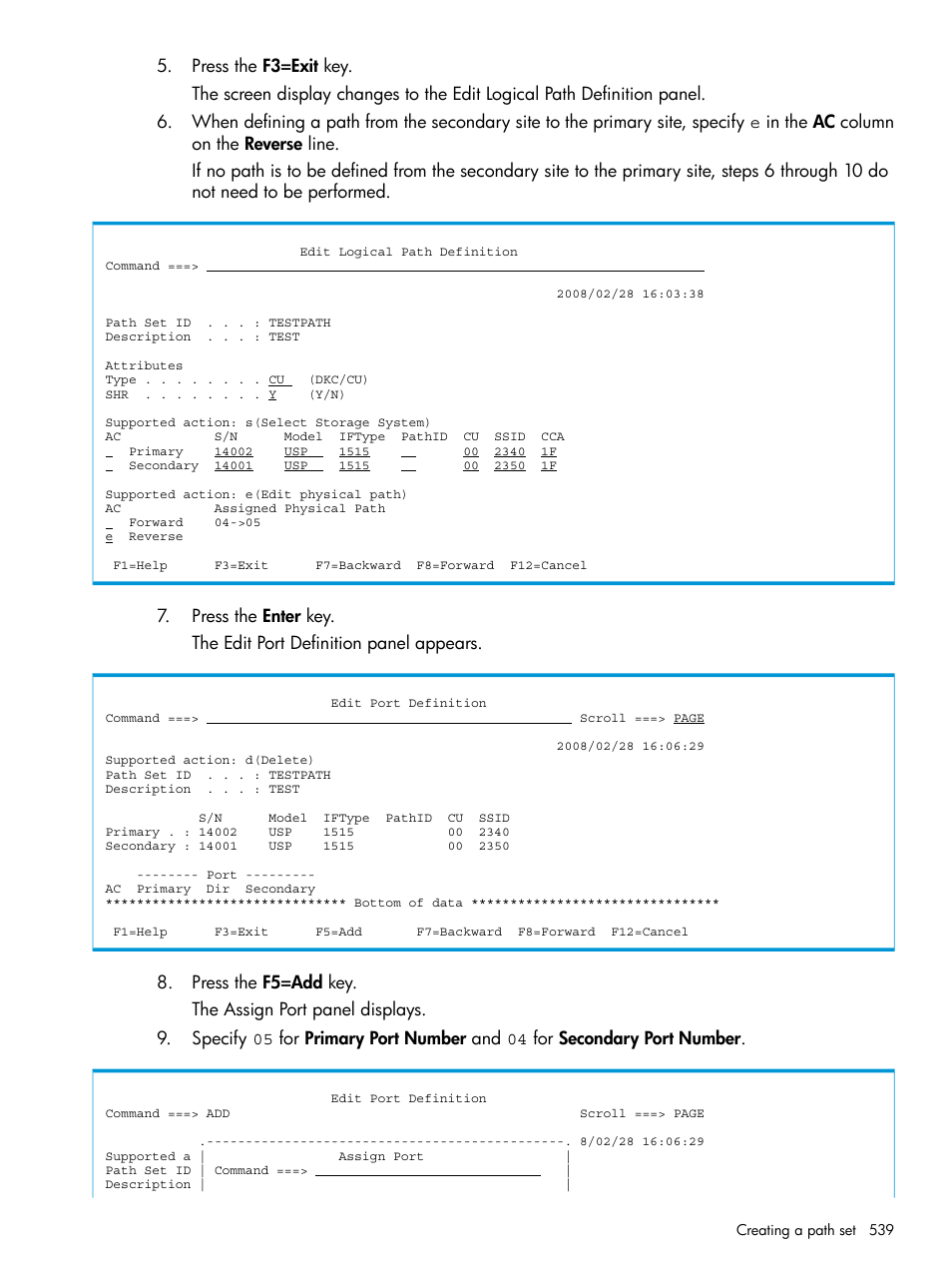 HP XP P9500 Storage User Manual | Page 539 / 701