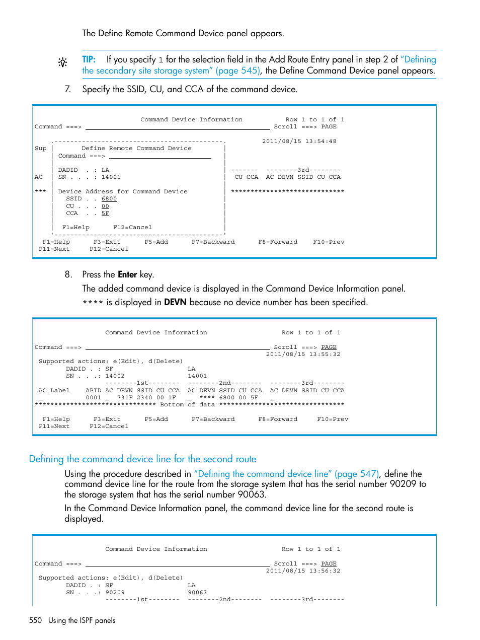HP XP P9500 Storage User Manual | Page 550 / 701