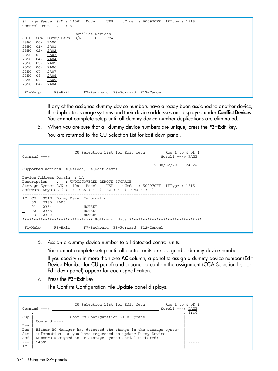 HP XP P9500 Storage User Manual | Page 574 / 701