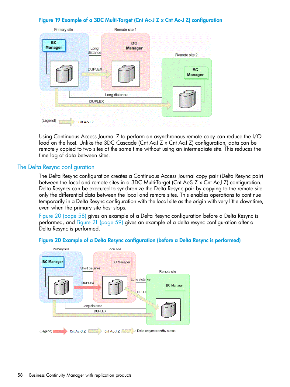 The delta resync configuration | HP XP P9500 Storage User Manual | Page 58 / 701