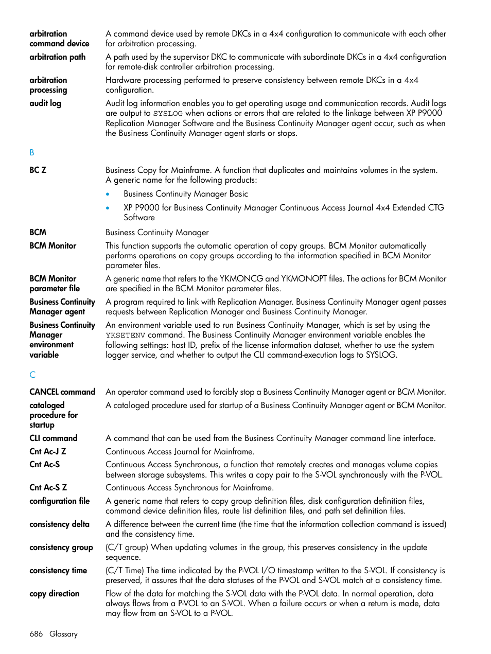 HP XP P9500 Storage User Manual | Page 686 / 701