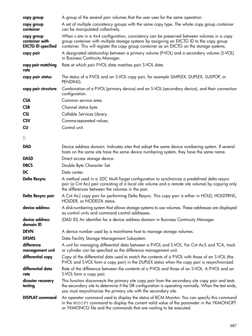 HP XP P9500 Storage User Manual | Page 687 / 701