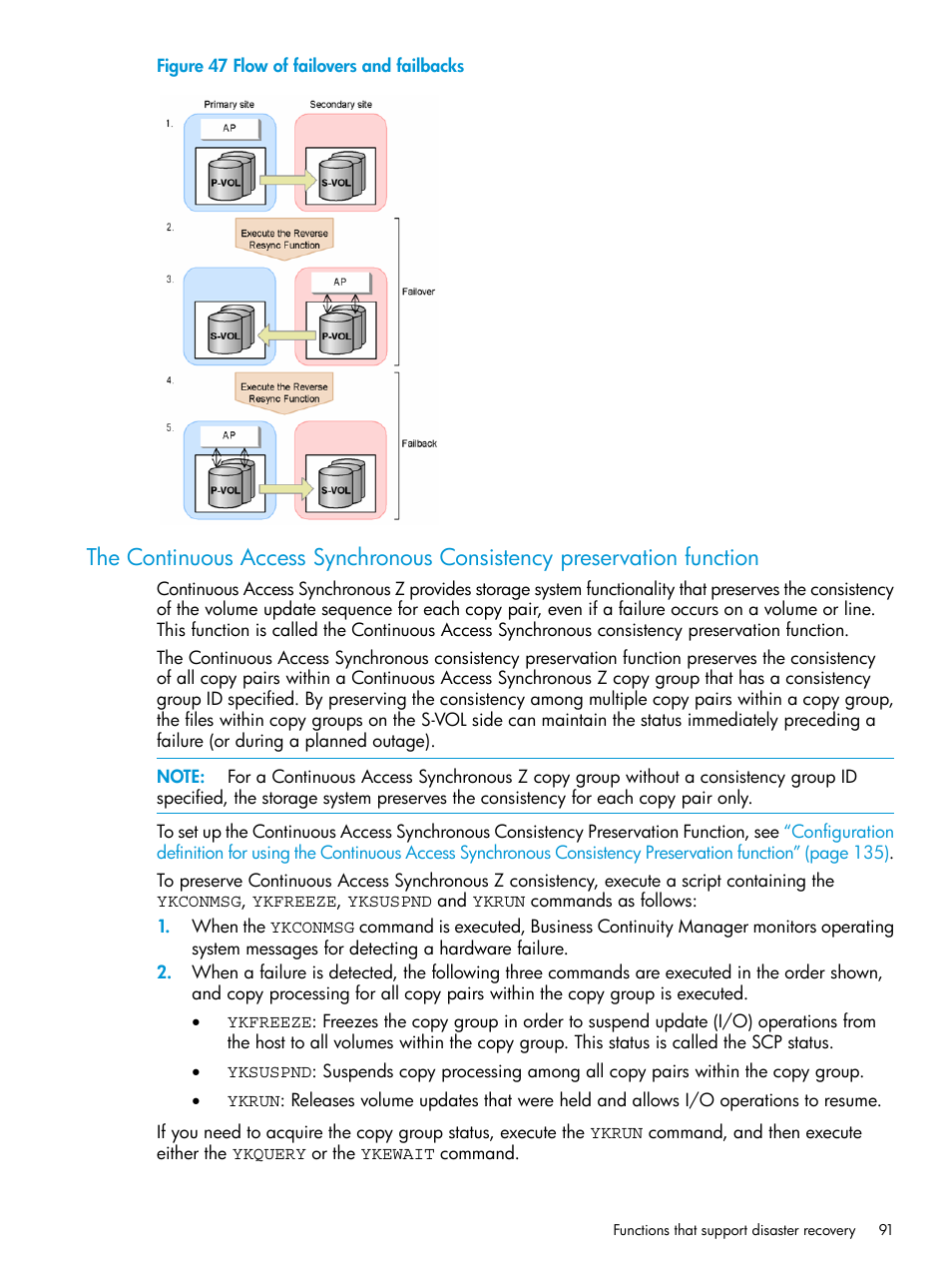 The continuous access | HP XP P9500 Storage User Manual | Page 91 / 701