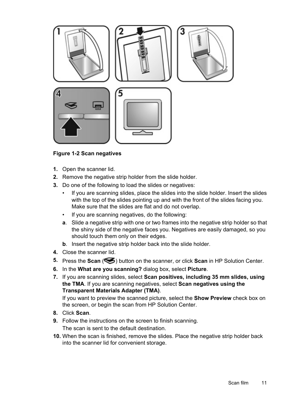 HP Scanjet G2410 Flatbed Scanner User Manual | Page 13 / 30