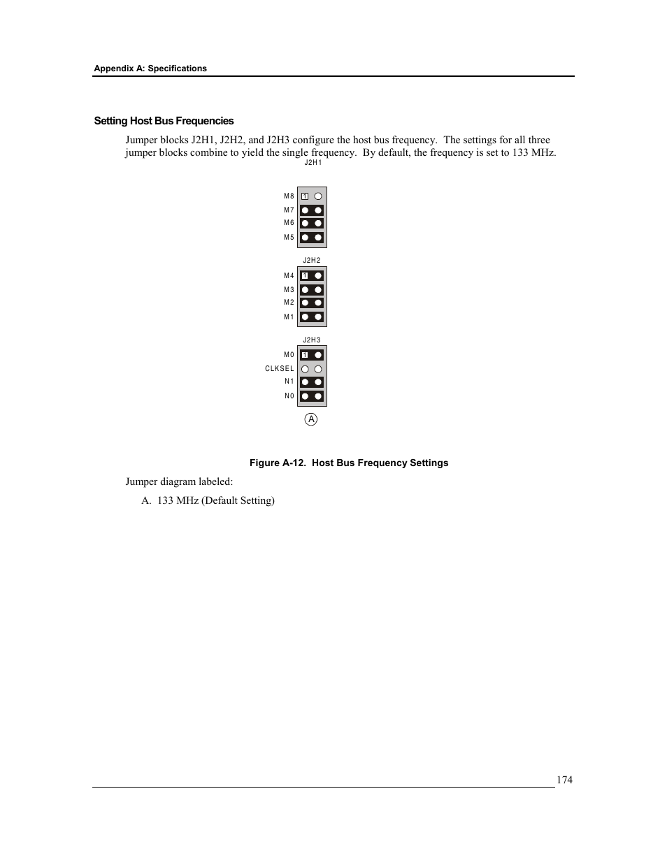 Setting host bus frequencies | HP Integrity rx4610 Server User Manual | Page 181 / 201