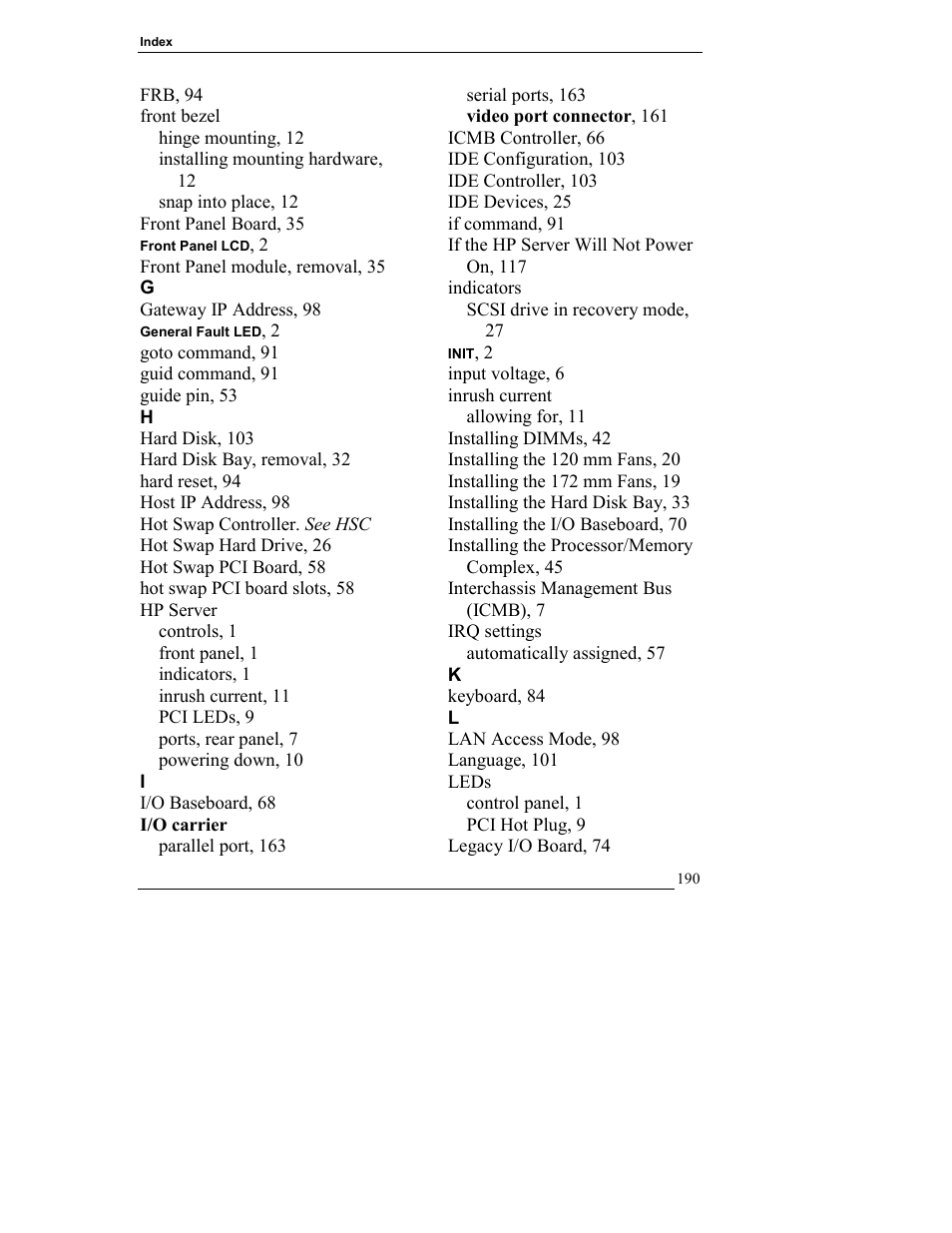 HP Integrity rx4610 Server User Manual | Page 197 / 201