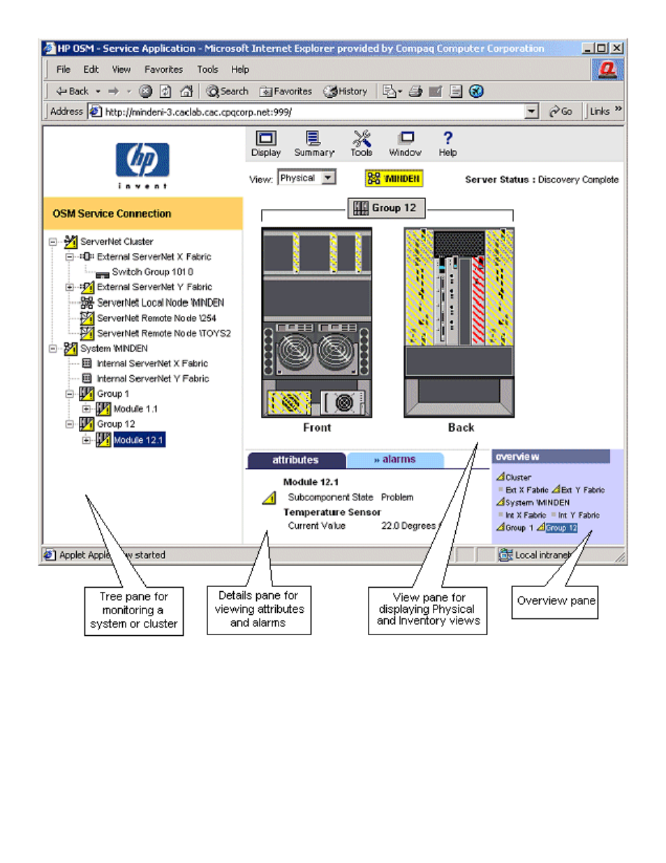 Internet explorer menu bar | HP NonStop G-Series User Manual | Page 35 / 307