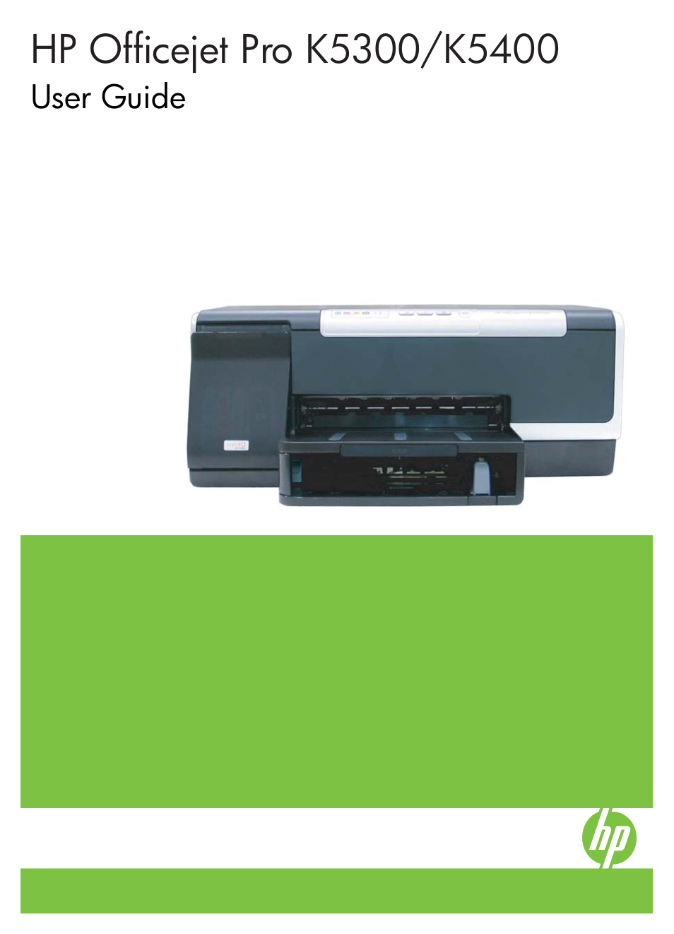 HP Officejet Pro K5400 Printer User Manual | 103 pages