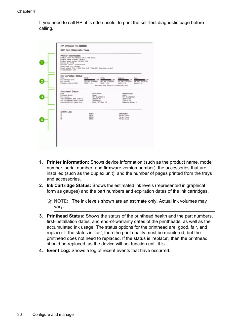 HP Officejet Pro K5400 Printer User Manual | Page 40 / 103