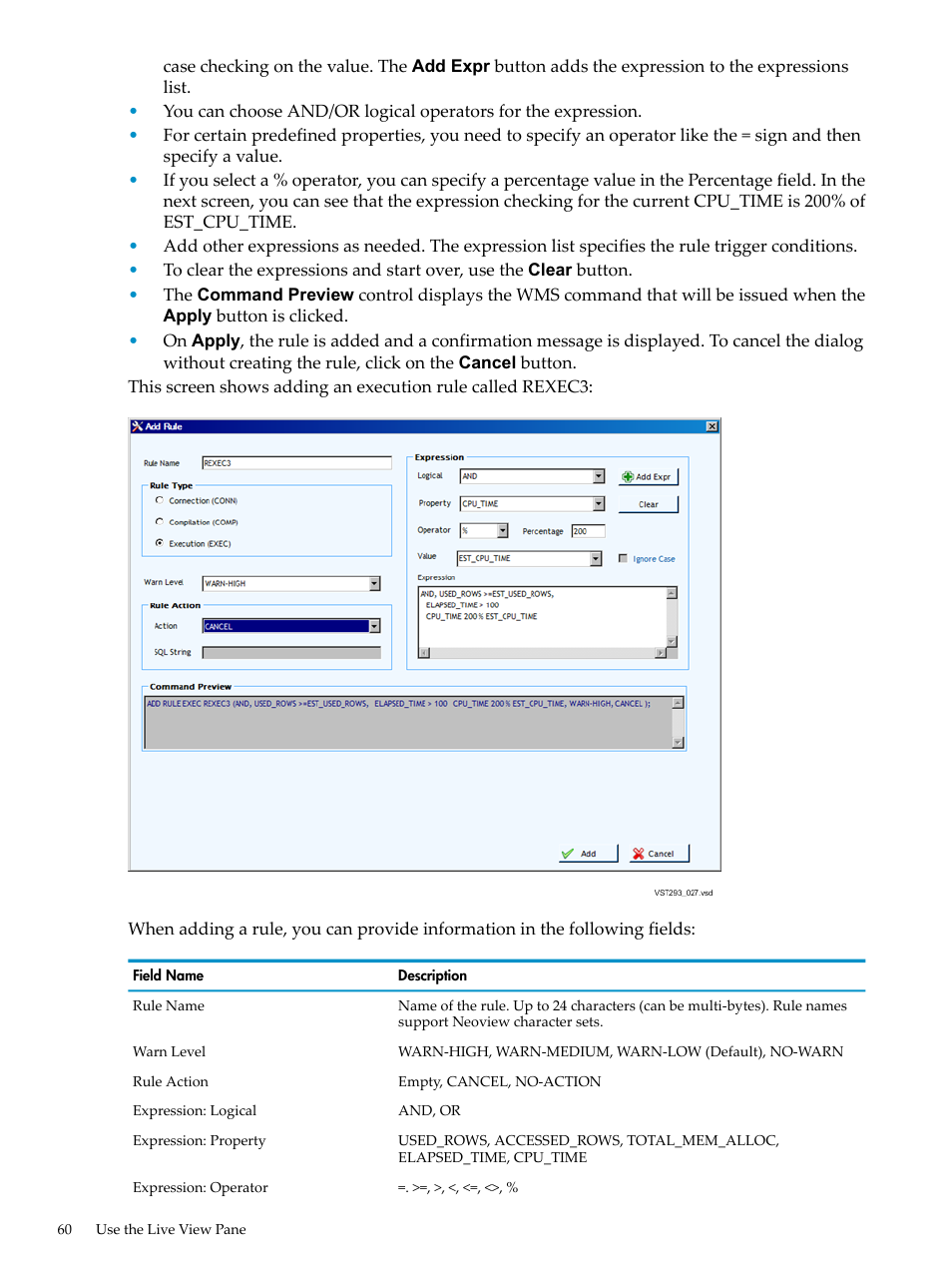 HP Neoview Release 2.4 Software User Manual | Page 60 / 94