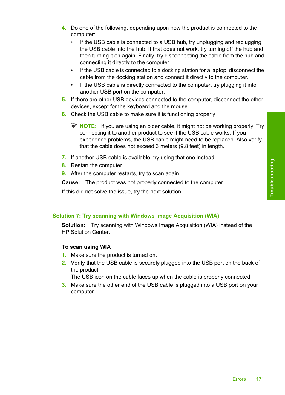 HP Photosmart C4580 All-in-One Printer User Manual | Page 174 / 261