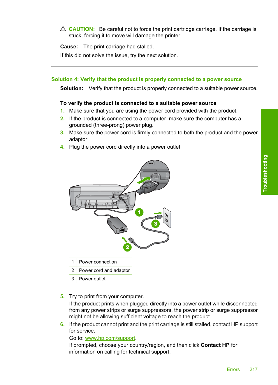 HP Photosmart C4580 All-in-One Printer User Manual | Page 220 / 261