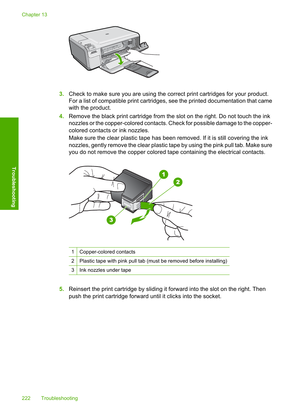 HP Photosmart C4580 All-in-One Printer User Manual | Page 225 / 261