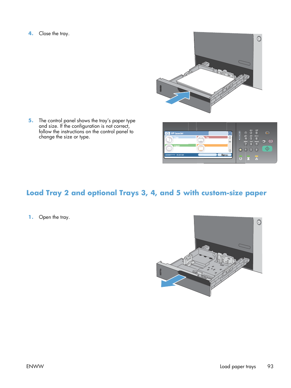 HP Color LaserJet Enterprise CM4540 MFP series User Manual | Page 113 / 386