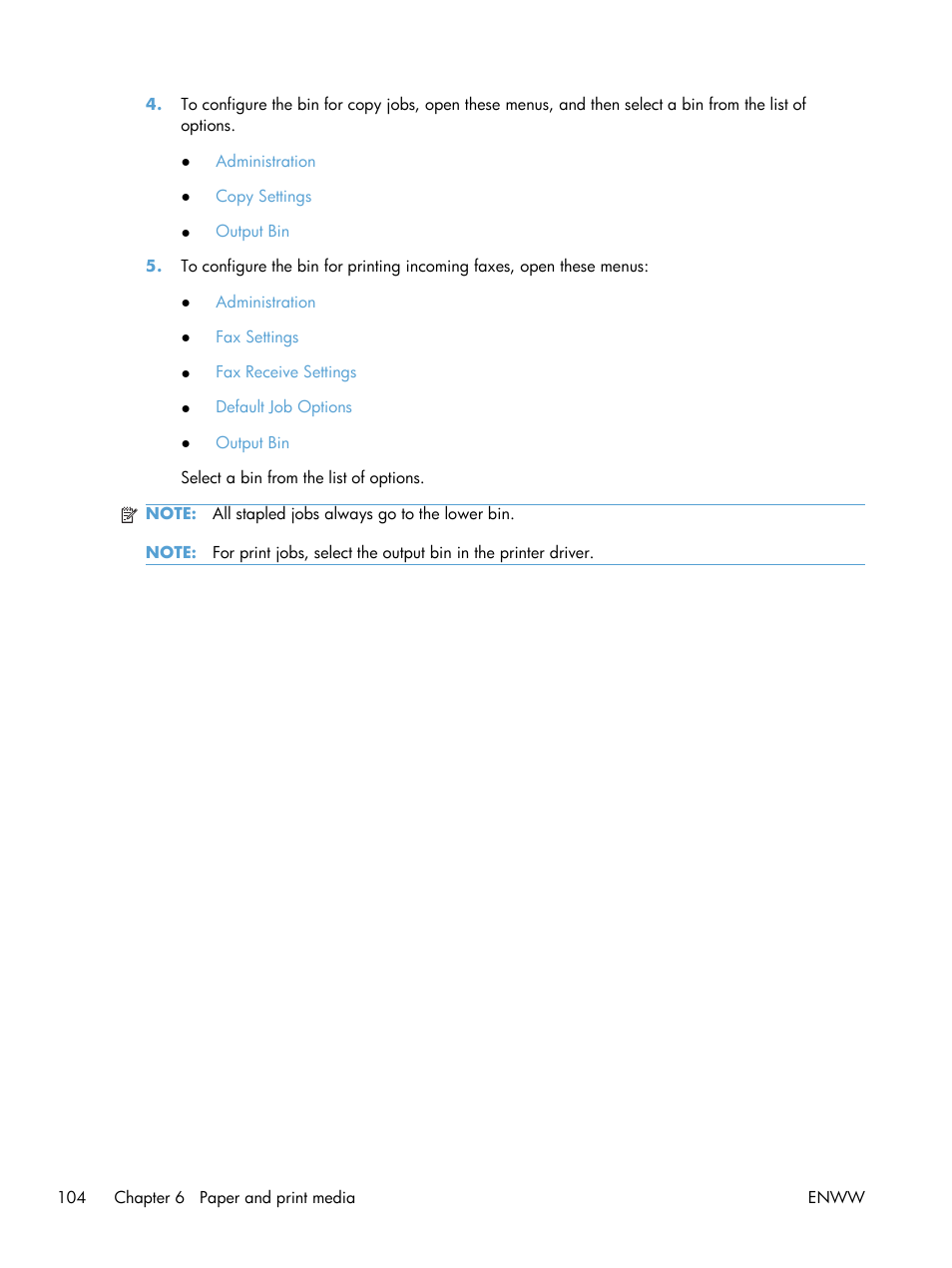 HP Color LaserJet Enterprise CM4540 MFP series User Manual | Page 124 / 386