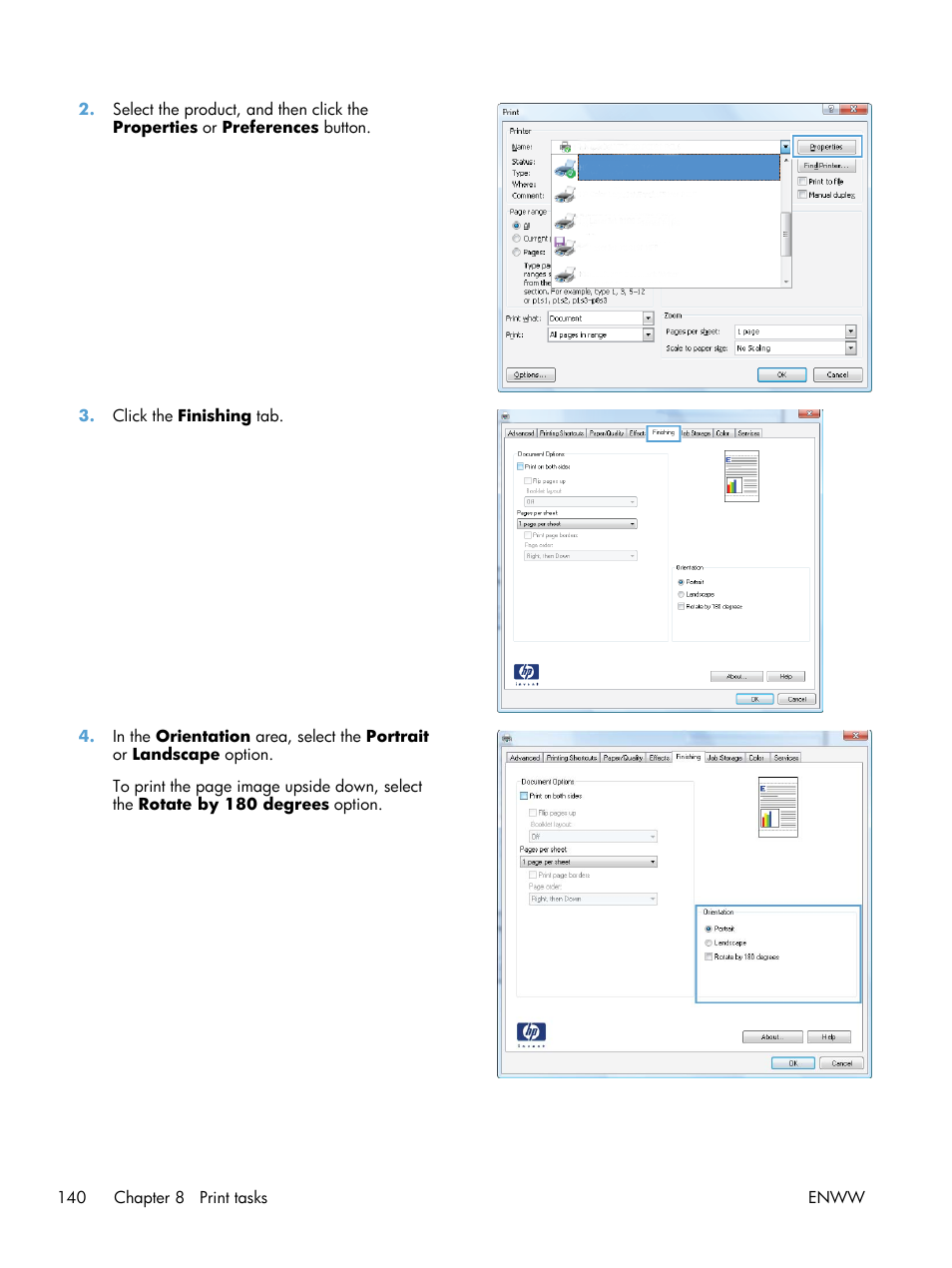 HP Color LaserJet Enterprise CM4540 MFP series User Manual | Page 160 / 386