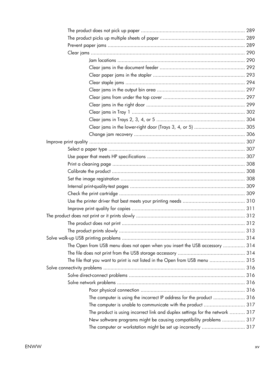 HP Color LaserJet Enterprise CM4540 MFP series User Manual | Page 17 / 386