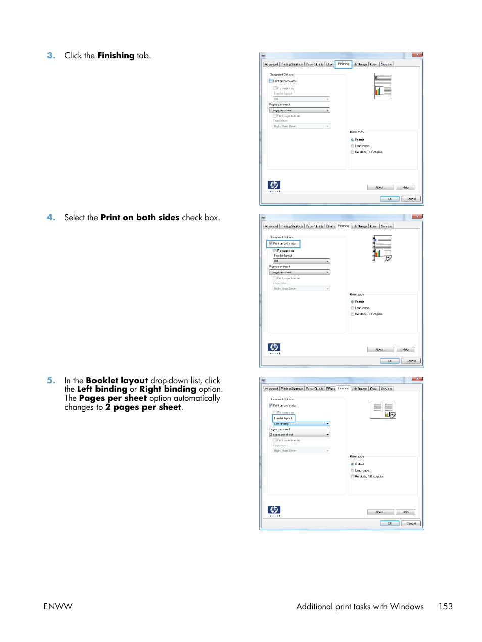 HP Color LaserJet Enterprise CM4540 MFP series User Manual | Page 173 / 386