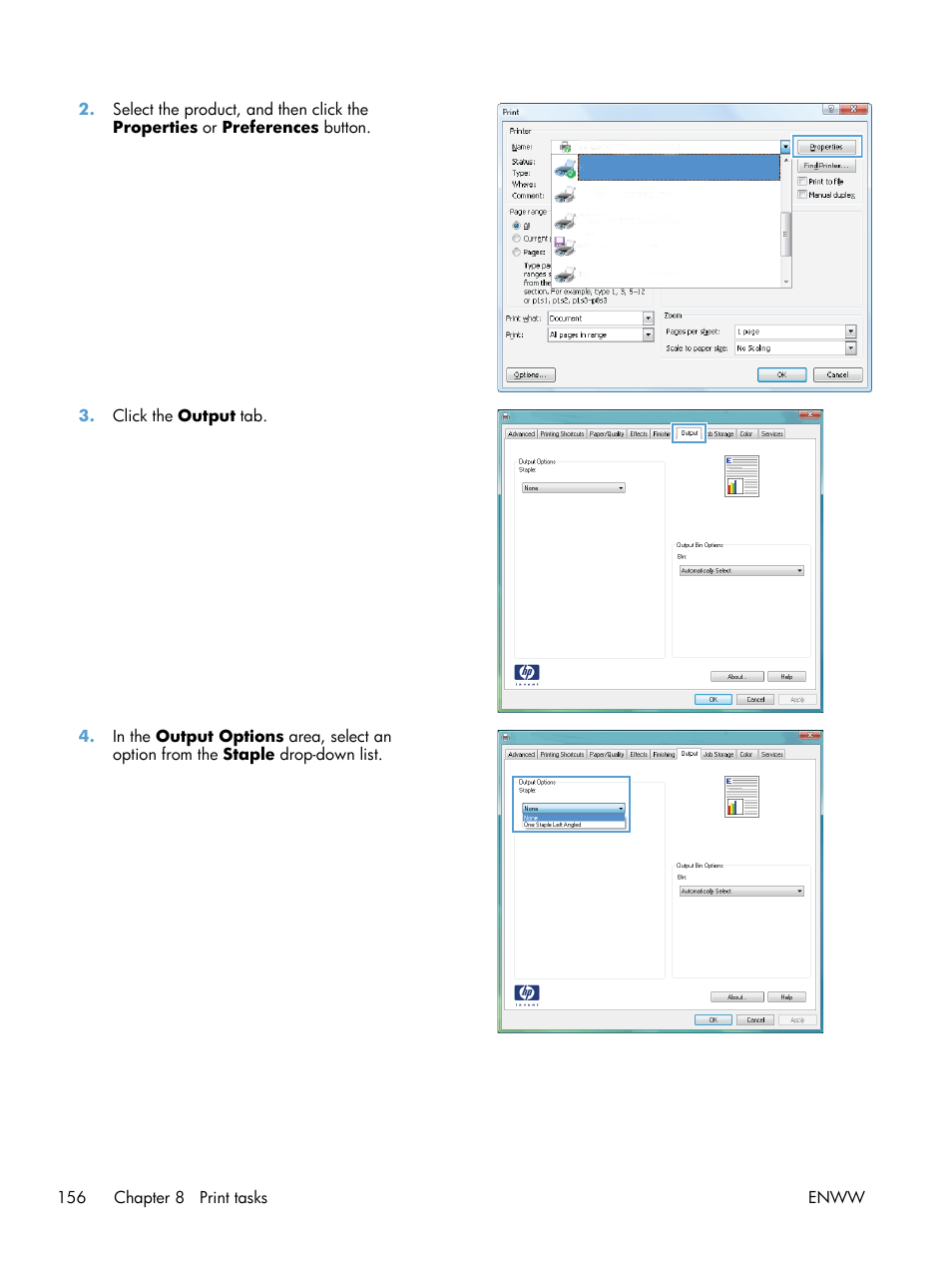 HP Color LaserJet Enterprise CM4540 MFP series User Manual | Page 176 / 386