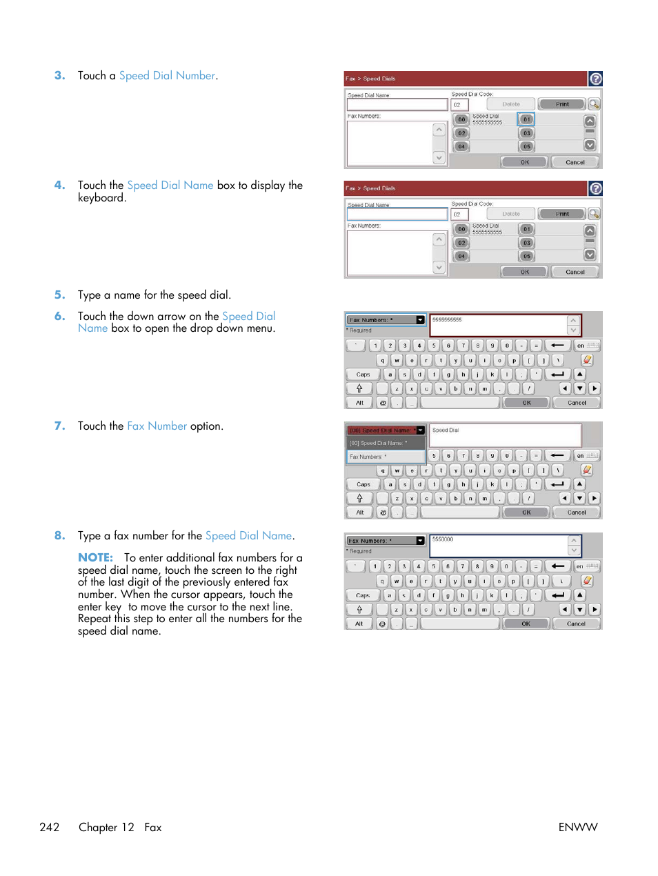 HP Color LaserJet Enterprise CM4540 MFP series User Manual | Page 262 / 386